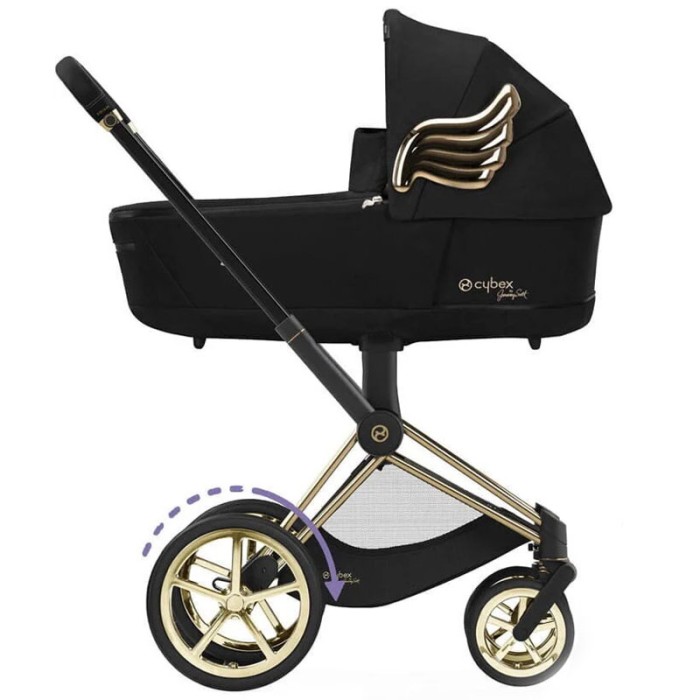 Коляска Cybex e-Priam Jeremy Scott Wings з електроприводом 2 в 1