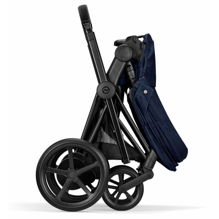 Cybex Priam 3 в 1 Rebellious Luxury шасі Matt Black 4.0 автокрісло Cloud plus