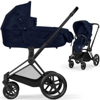 Cybex Priam 4.0 stroller 2 in 1 Rebellious Luxury chassis Matt Black