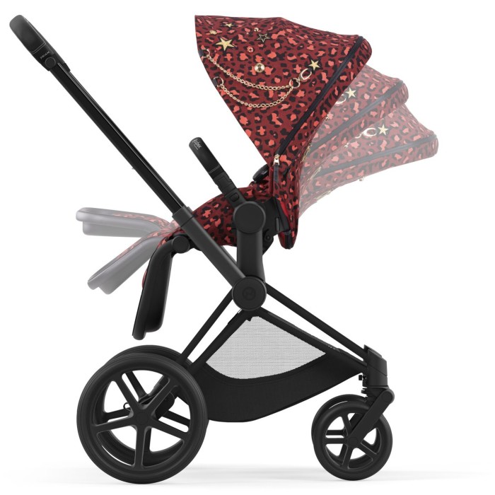 Коляска Cybex Priam Rockstar by Alec Voelkel шасі Matt Balck 
