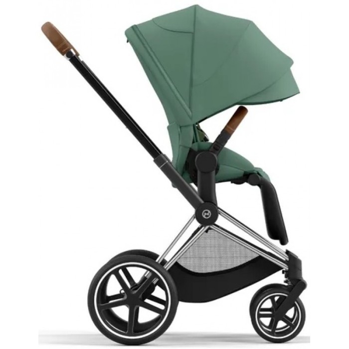 Cybex Priam 4.0 коляска 2 в 1 Leaf Green шасі Chrome Brown