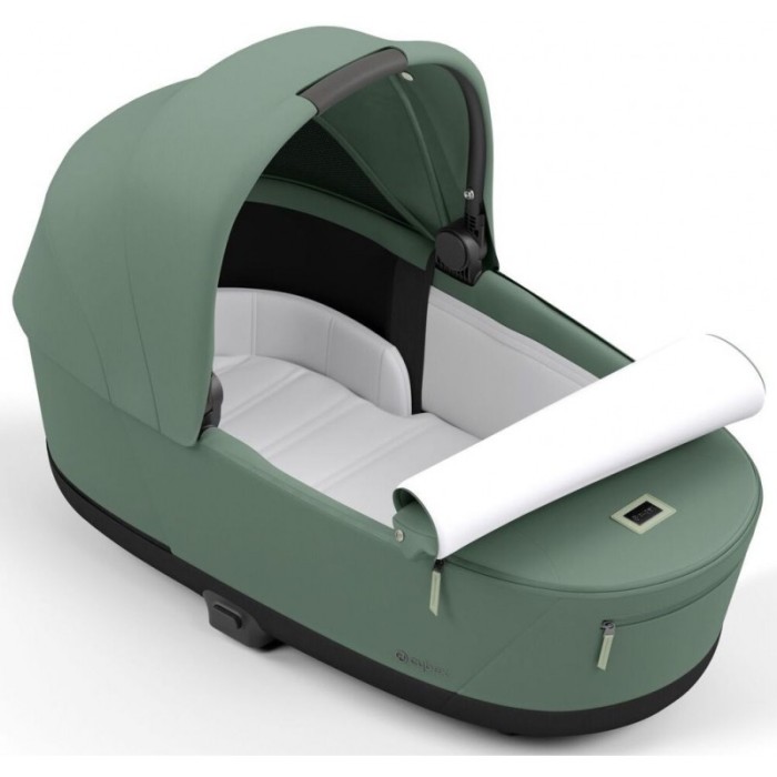 Cybex ePriam Leaf Green шасі Chrome Brown 4.0 коляска 2 в 1