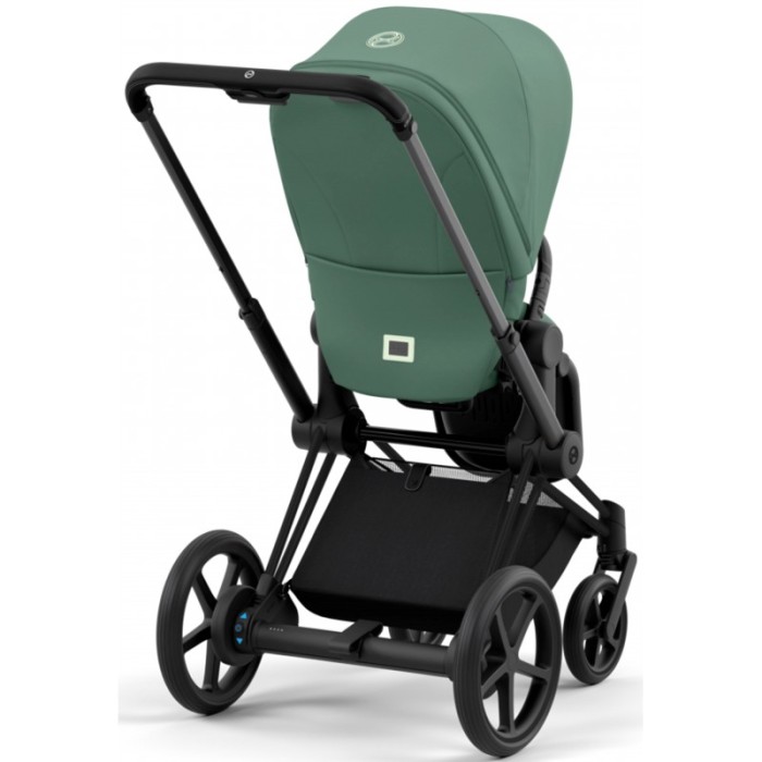 Cybex ePriam Leaf Green шасі Matt Black 4.0 коляска 2 в 1