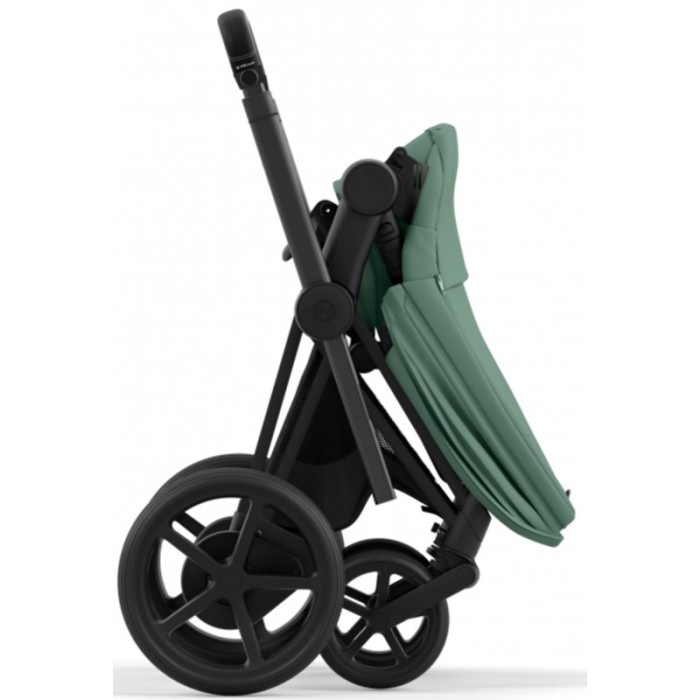 Cybex ePriam Leaf Green шасі Matt Black 4.0 коляска 2 в 1