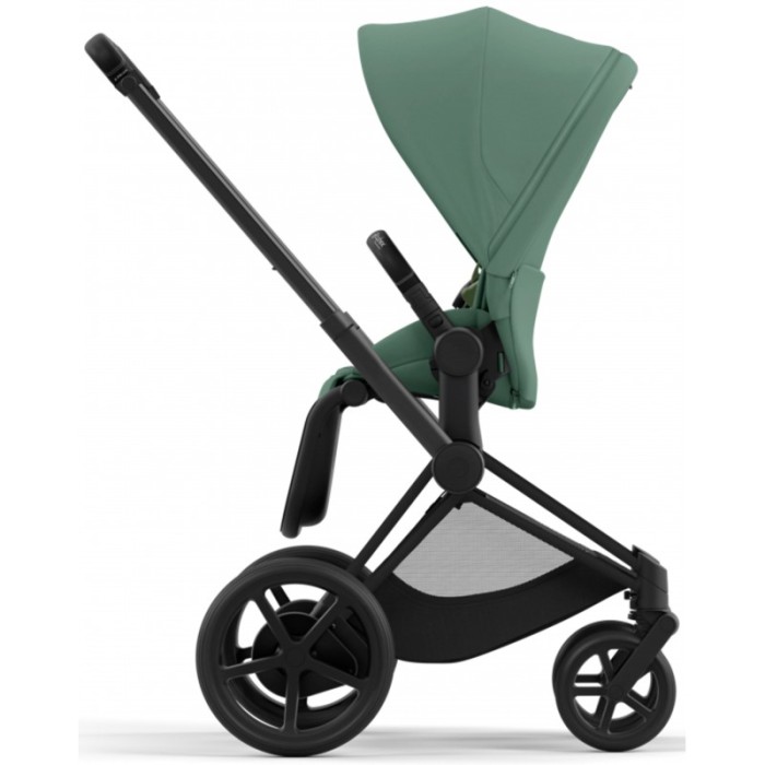 Cybex ePriam Leaf Green шасі Matt Black 4.0 коляска 2 в 1