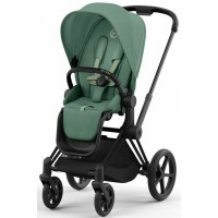 Коляска Cybex Priam Leaf Green шасі Matt Balck 4.0