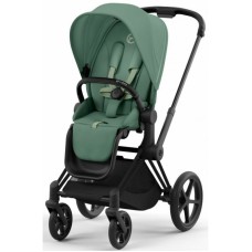 Коляска Cybex Priam Leaf Green шасі Matt Balck 4.0