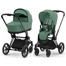 Cybex Priam 4.0 коляска 2 в 1 Leaf Green шасі Matt Black