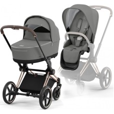 Cybex Priam 4.0 коляска 2 в 1 Mirage Grey шасі Rosegold