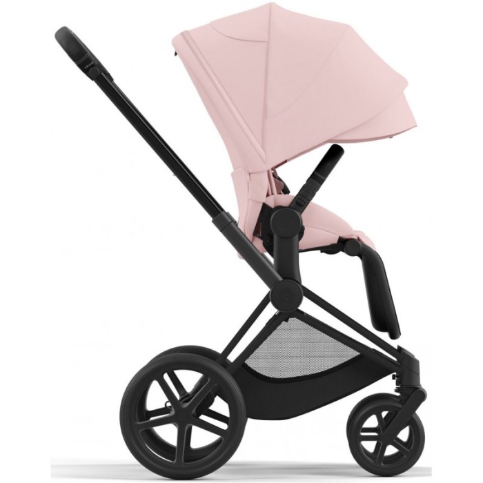 Коляска Cybex Priam Peach Pink шасі Matt Balck