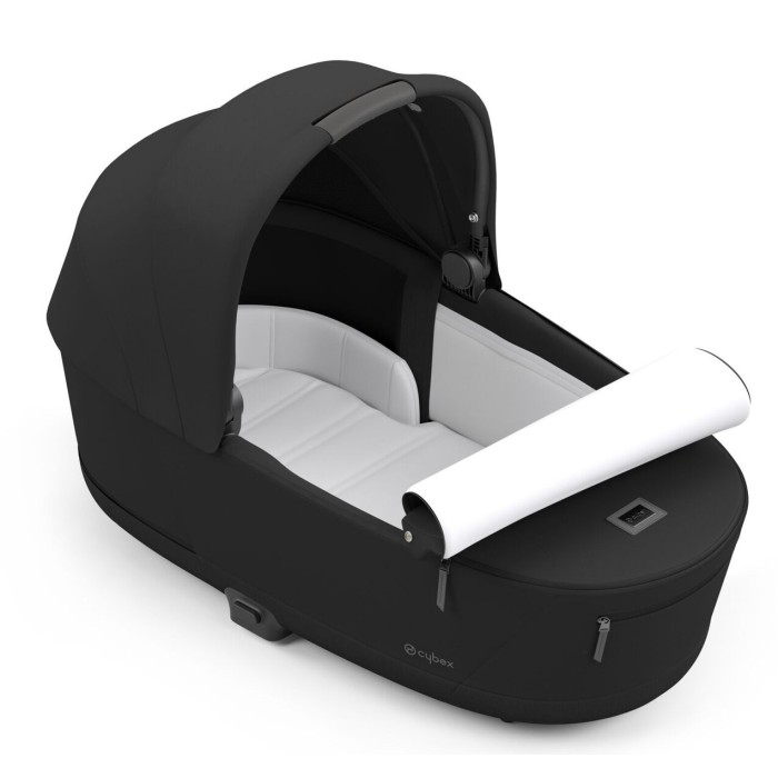 CYBEX Priam Lux Carry Cot Sepia Black for Newborn Babies