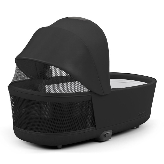 CYBEX Priam Lux Carry Cot Sepia Black for Newborn Babies