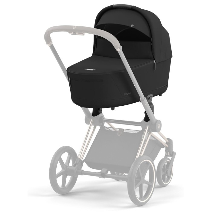 CYBEX Priam Lux Carry Cot Sepia Black for Newborn Babies