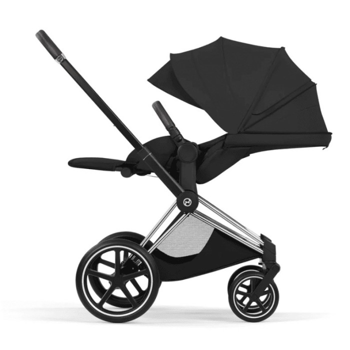 Cybex Priam Style Collection 5.0 Sepia Black шасі Chrome коляска 2 в 1