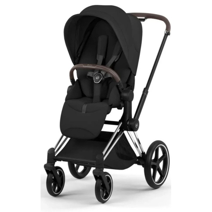 Cybex Priam Style Collection 5.0 Sepia Black шасі Chrome коляска 2 в 1