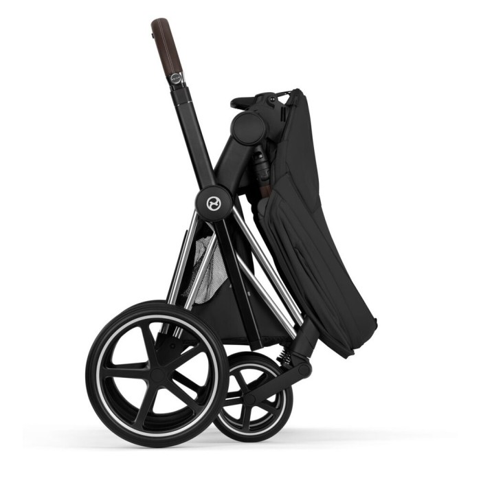 Cybex Priam Style Collection 5.0 Sepia Black шасі Chrome коляска 2 в 1