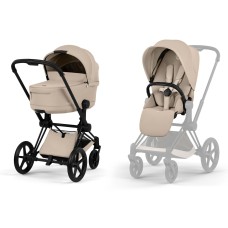 Візок Priam 2 в 1 BLK Cozy Beige 