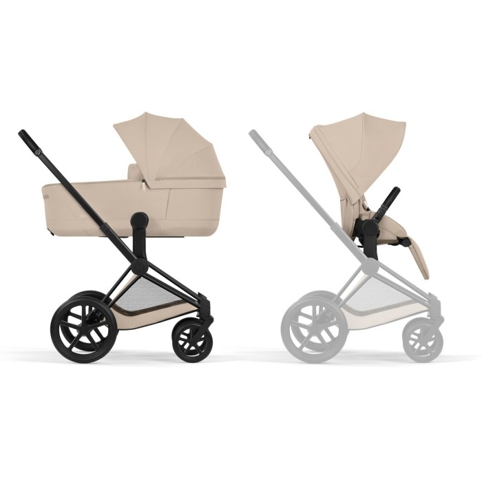 Візок Priam 2 в 1 BLK Cozy Beige 