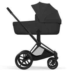 Cybex Priam Style Collection 5.0 коляска 1 в 1 люлька Sepia Black + шасі Matt Black
