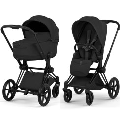 Cybex Priam Style Collection 5.0 Sepia Black шасі Matt Black коляска 2 в 1