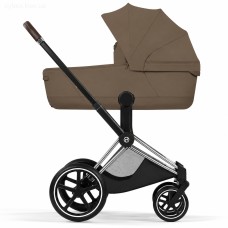 Cybex Priam Style Collection 5.0 коляска 1 в 1 люлька Coconut Brown + шасі Chrome