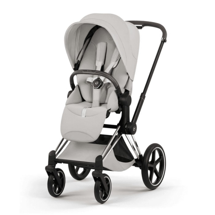 Cybex Priam Style Collection 5.0 City Grey шасі Chrome коляска 2 в 1