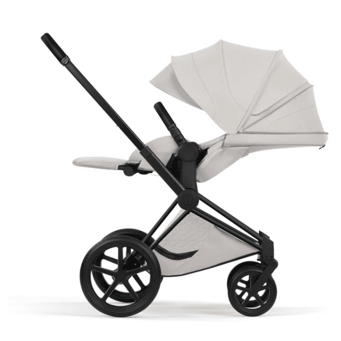 Cybex Priam Style Collection 5.0 City Grey шасі Matt Black коляска 2 в 1