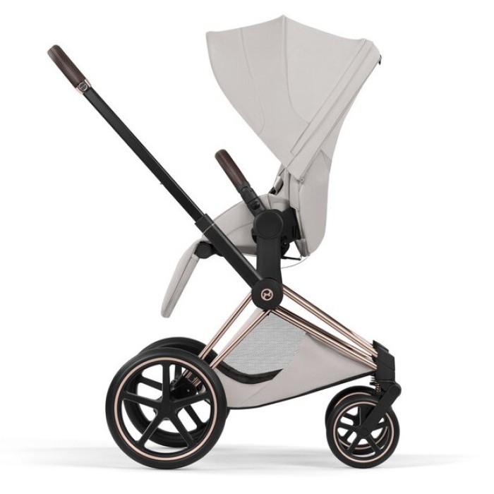 Cybex Priam Style Collection 5.0 City Grey шасі Rosegold коляска 2 в 1