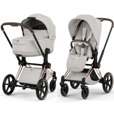 Cybex Priam Style Collection 5.0 City Grey шасі Rosegold коляска 2 в 1