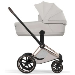Cybex Priam Style Collection 5.0 коляска 1 в 1 люлька City Grey + шасі Rosegold