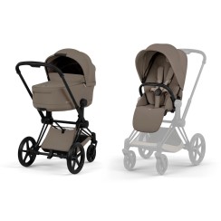 Візок Priam 2 в 1 BLK Coconut Brown 