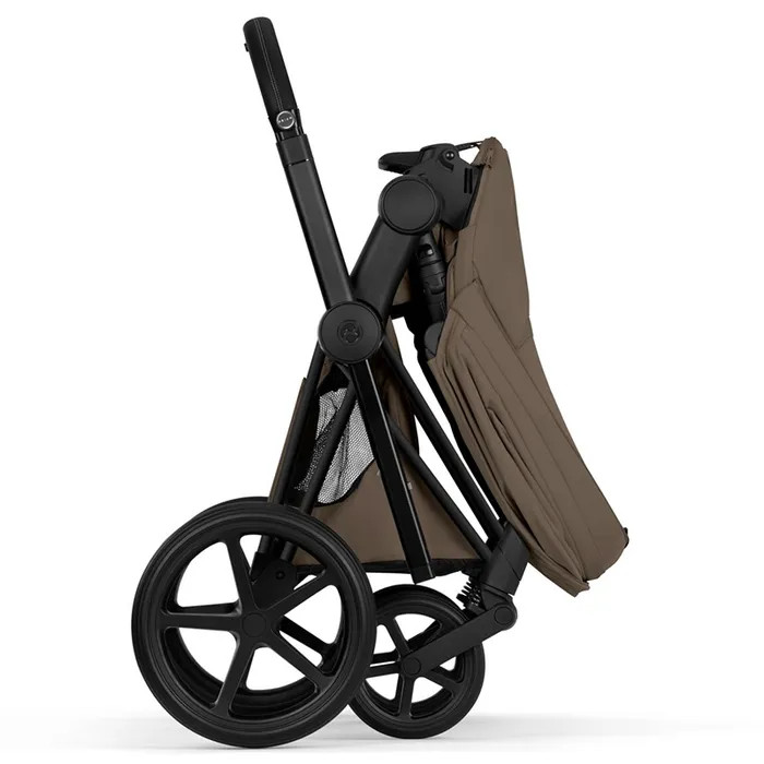 Cybex ePriam Style Collection Coconut Brown шасі Matt Balck 5.0 коляска 2 в 1