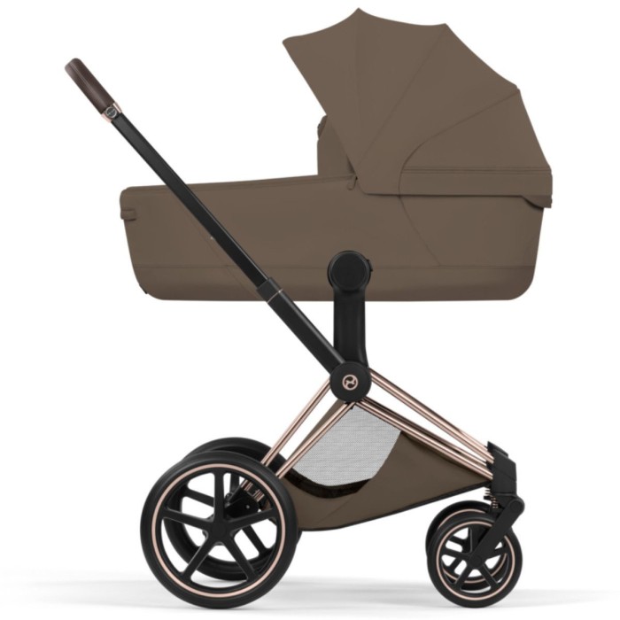 Cybex Priam Style Collection 5.0 Coconut Brown шасі Rosegold коляска 2 в 1