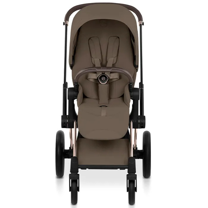 Cybex Priam Style Collection 5.0 Coconut Brown шасі Rosegold коляска 2 в 1