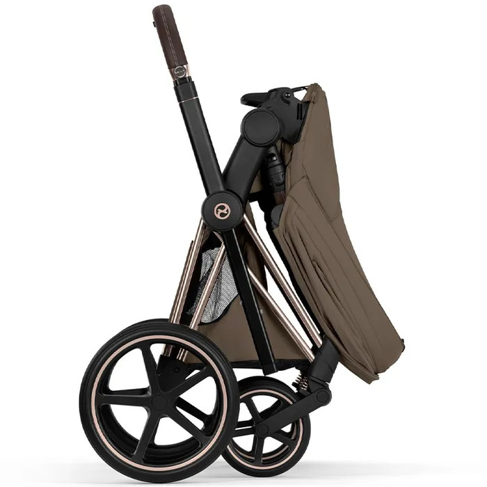 Cybex ePriam Style Collection Coconut Brown шасі Chrome 5.0 коляска 2 в 1