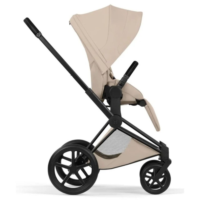 Cybex Priam Style Collection 5.0 Cozy Beige шасі Matt Black коляска 2 в 1