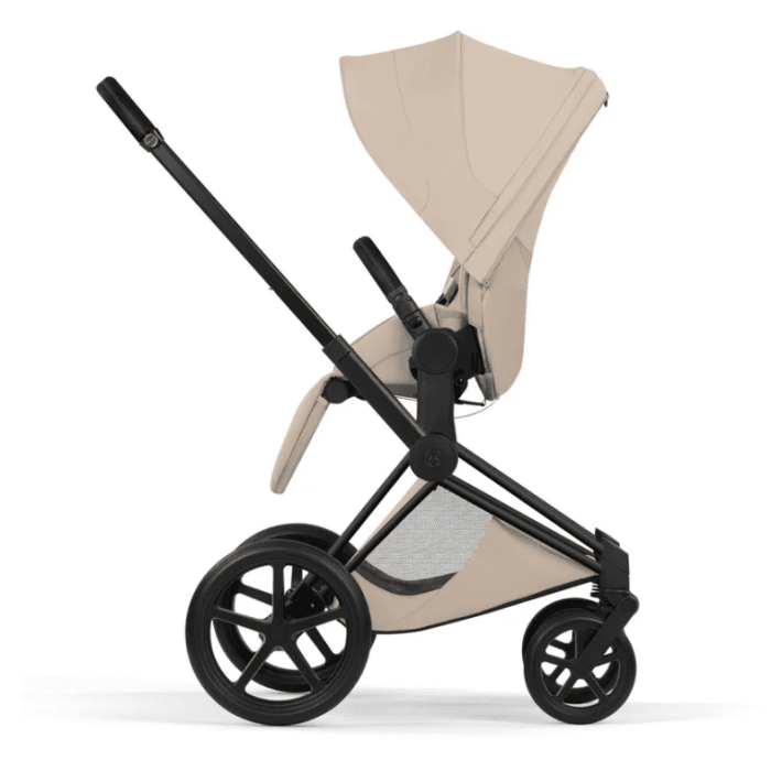 Cybex Priam Style Collection 5.0 Cozy Beige шасі Matt Black коляска 2 в 1