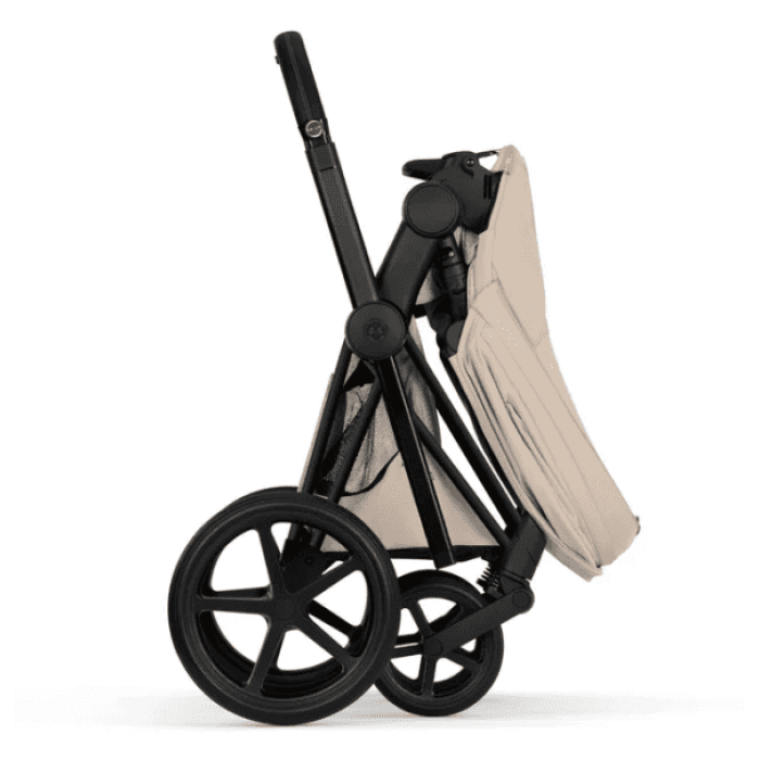 Cybex Priam Style Collection 5.0 Cozy Beige шасі Matt Black коляска 2 в 1