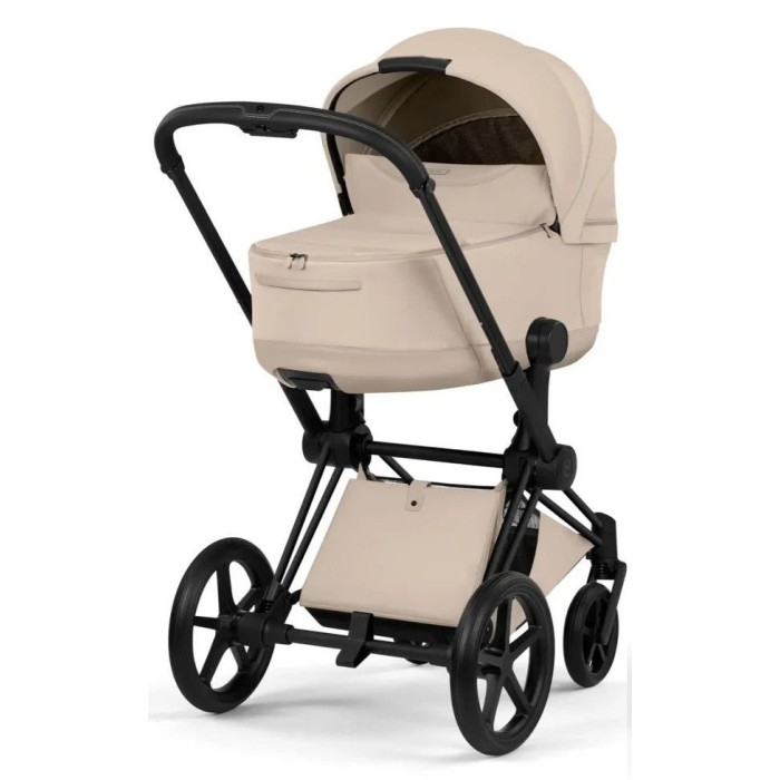 Cybex Priam Style Collection 5.0 Cozy Beige шасі Matt Black коляска 2 в 1