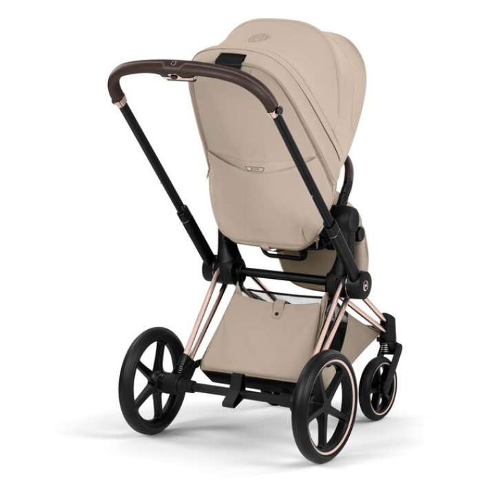 Cybex Priam Style Collection 5.0 Cozy Beige шасі Rosegold коляска 2 в 1