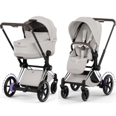 Cybex ePriam Style Collection City Grey шасі Chrome 5.0 коляска 2 в 1