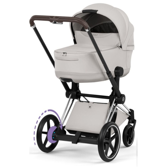 Cybex ePriam Style Collection City Grey шасі Chrome 5.0 коляска 2 в 1
