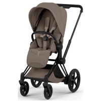 Коляска Cybex ePriam Style Collection Coconut Brown шасі Matt Balck 5.0