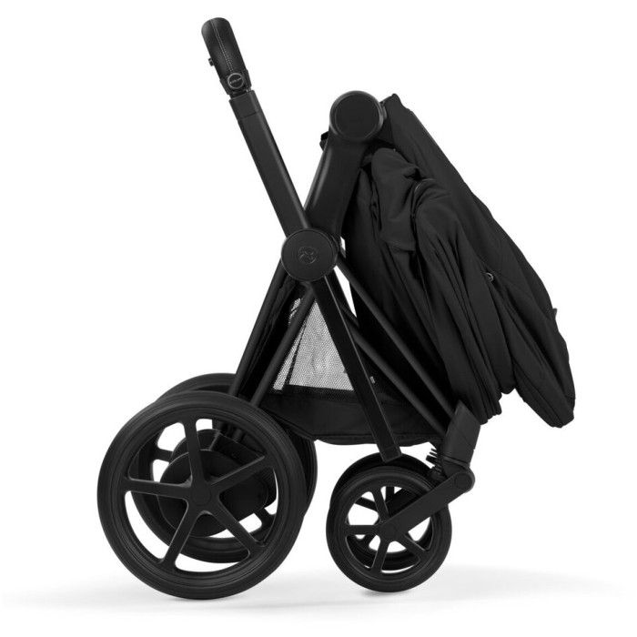 Cybex ePriam Comfort Collection Sepia Black шасі Matt Black 5.0 коляска 2 в 1