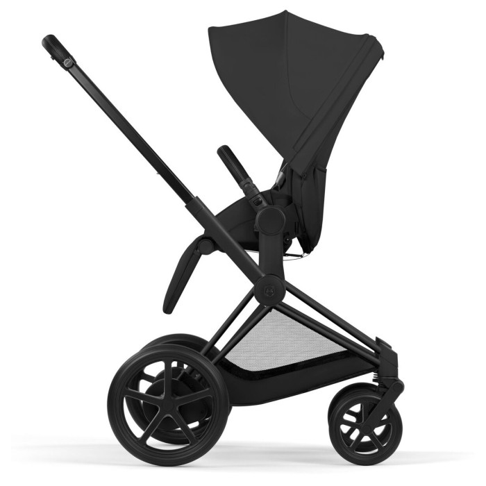 Cybex ePriam Comfort Collection Sepia Black шасі Matt Black 5.0 коляска 2 в 1
