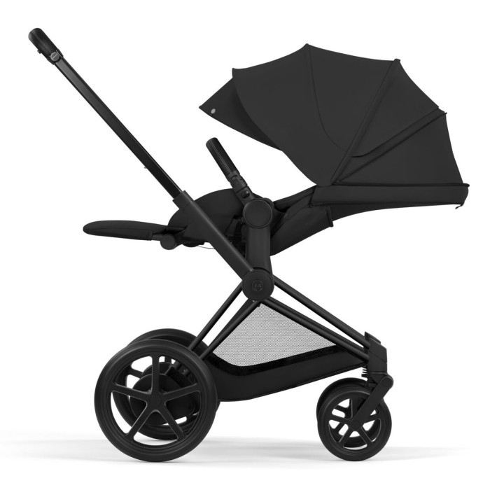 Cybex ePriam Comfort Collection Sepia Black шасі Matt Black 5.0 коляска 2 в 1