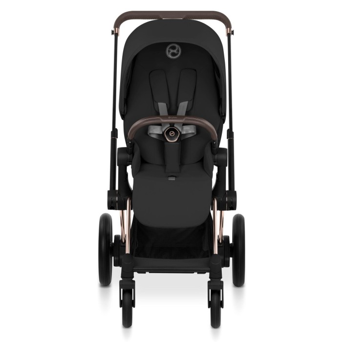 Cybex ePriam Comfort Collection Sepia Black шасі Rosegold 5.0 коляска 2 в 1