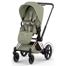 Коляска Cybex ePriam Style Collection Sage Green шасі Rosegold 5.0