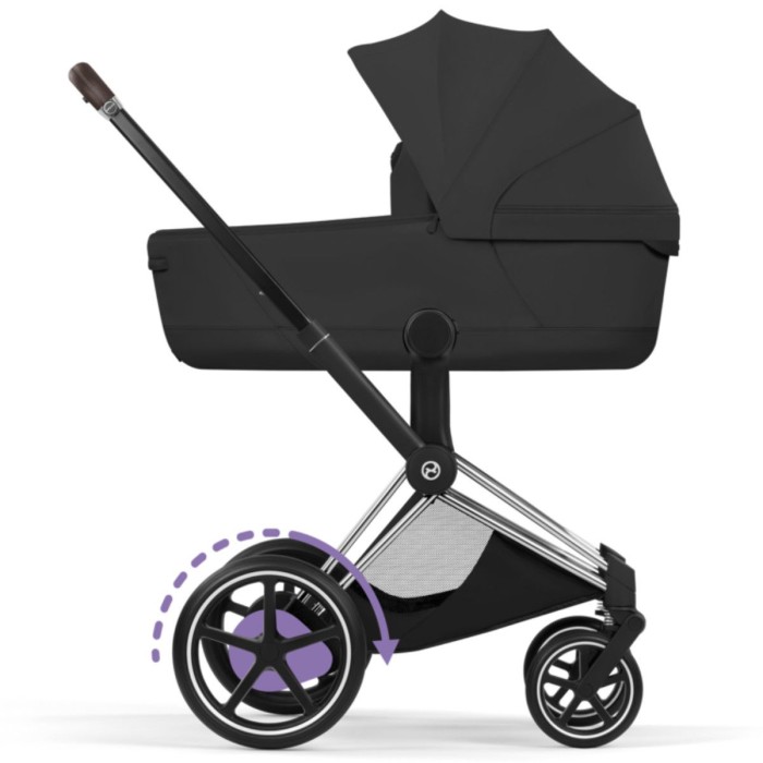 Cybex ePriam Style Collection Sepia Black шасі Chrome 5.0 коляска 2 в 1