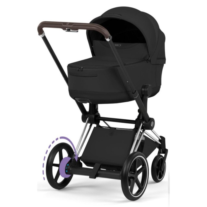 Cybex ePriam Style Collection Sepia Black шасі Chrome 5.0 коляска 2 в 1